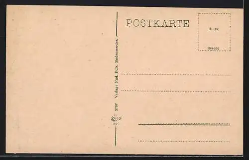 AK Bodenwerder a. d. Weser, Strassenpartie mit Fachwerkhaus