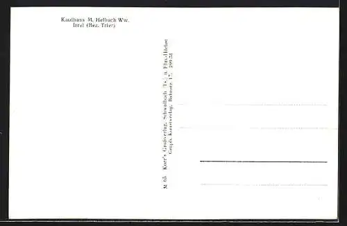 AK Irrel, Totalansicht, Brücke