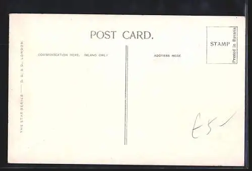 AK Glasgow, Sauchiehall Street, Strassenbahn