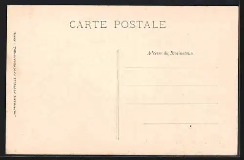 AK Nimes, Boulevard Victor Hugo, Strassenbahn