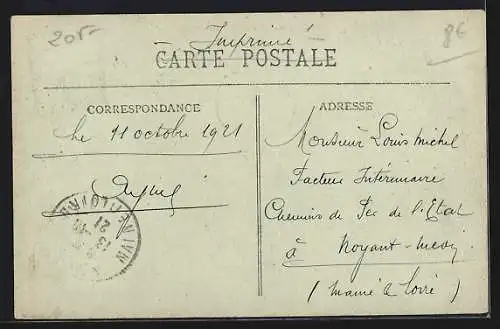 AK Troyes, Rue de la Republique, Strassenbahn