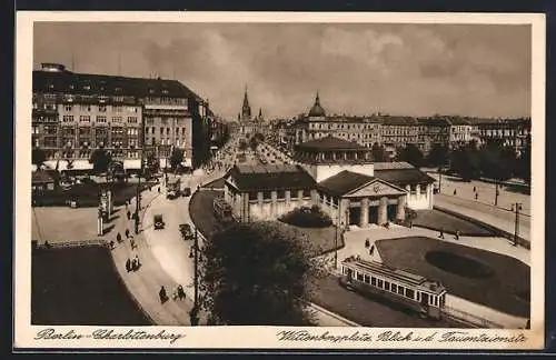 AK Berlin-Schöneberg, Wittenbergplatz, Blick in die Tauentzienstrasse