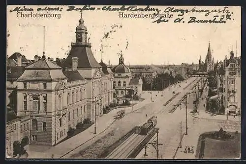 AK Berlin-Charlottenburg, Hardenbergstrasse