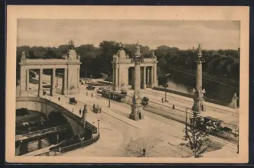 AK Berlin-Charlottenburg, Charlottenburger Brücke