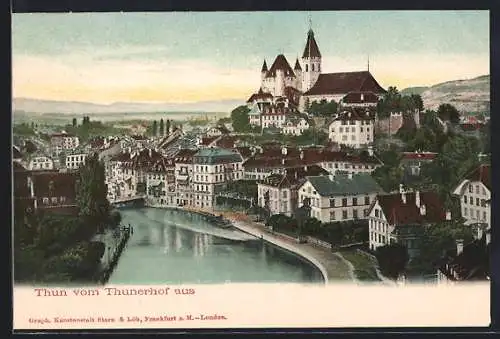 AK Thun, Ortsansicht vom Thunerhof aus