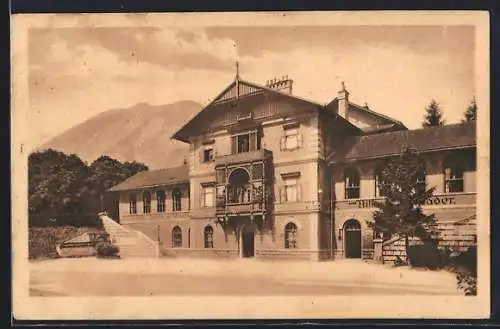 AK Jenbach /Tirol, Bahnhotel Toleranz