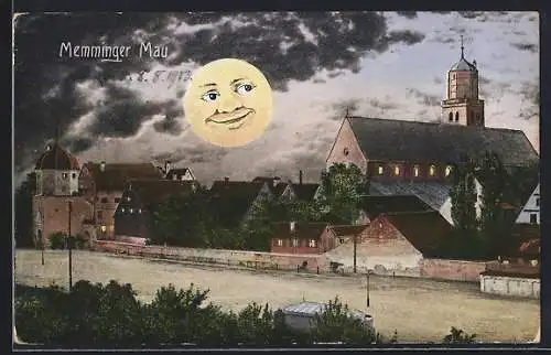 AK Memmingen, Memminger Mau über Kirche
