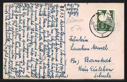 AK Prag, Graben, Strassenbahn