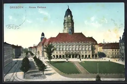 AK Dresden, Am Neuen Rathaus