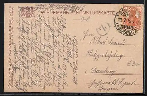 AK Dresden-Loschwitz-Weisser Hirsch, Drahtseilbahn