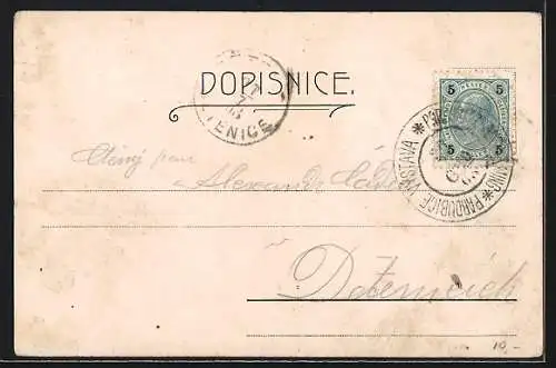 Lithographie Pardubice, Východoceská Výstava 1903 - Prumyslový Palác