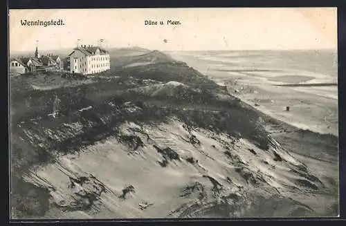 AK Wenningstedt /Sylt, Düne und Meer