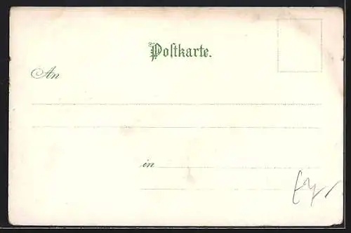 Lithographie Alt-Hamburg, Schnelldampfer, Catharinenfleth