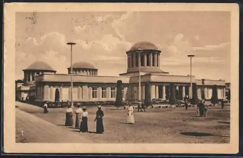 AK Breslau, Ausstellung zur Jahrhundertfeier der Freiheitskriege 1913 - Gebäude der Historischen Ausstellung