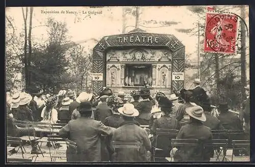 AK Nancy, Exposition / Ausstellung, Le Guignol / Puppentheater
