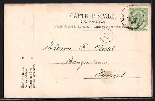 AK Lüttich / Liége, Exposition, Wasserrutsche der Ausstellung