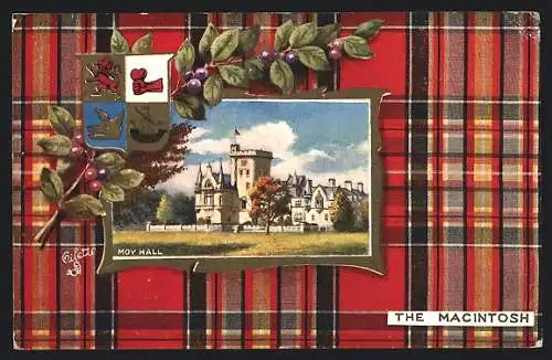 AK Moy, Moy Hall, Wappen, Farben der Macintosh