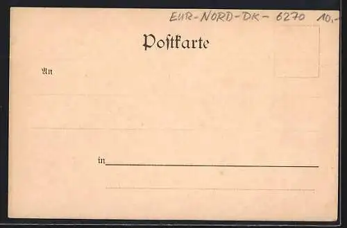 AK Tondern, Marktplatz und Kirche