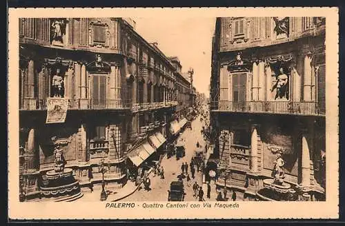 AK Palermo, Quattro Cantoni con Via Maqueda