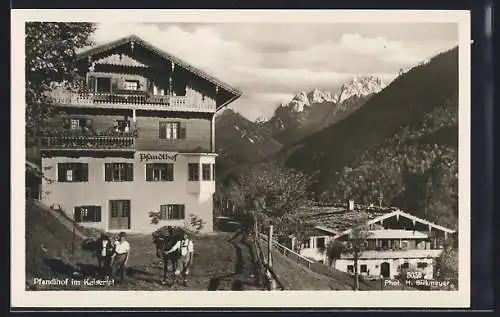 AK Kufstein, Pfandlhof im Kaisertal