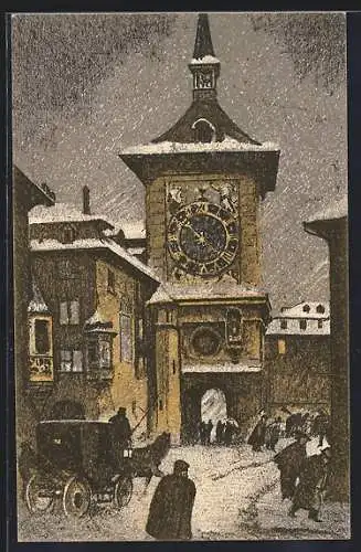 AK Bern, Zeitglockenturm, Pro Juventute