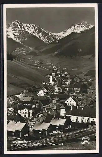 AK Vordernberg, Teilansicht mit Polster u. Griesmauer