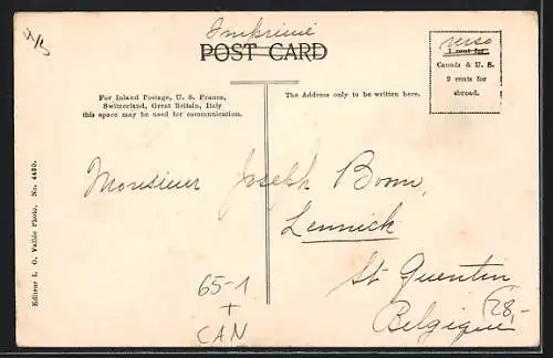 AK Rimouski, La Station, Bahnhof