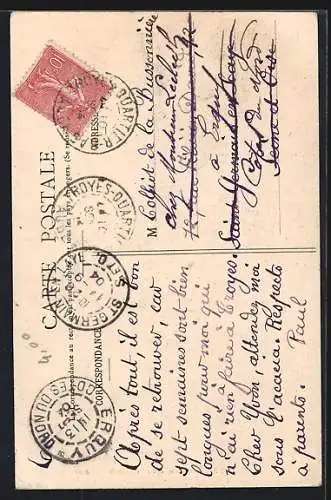 AK Troyes, Rue Champeau et Escalier de l`Orfèvre