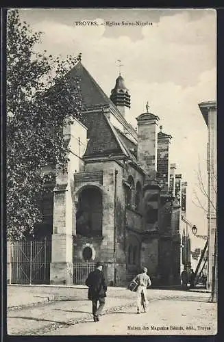 AK Troyes, Eglise Saint-Nicolas