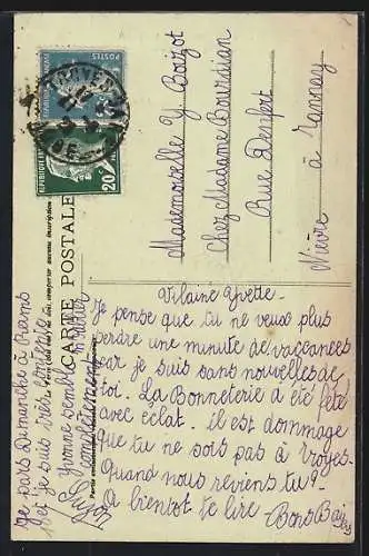 AK Troyes, Rue Champeaux, Tour de l'Orfevre