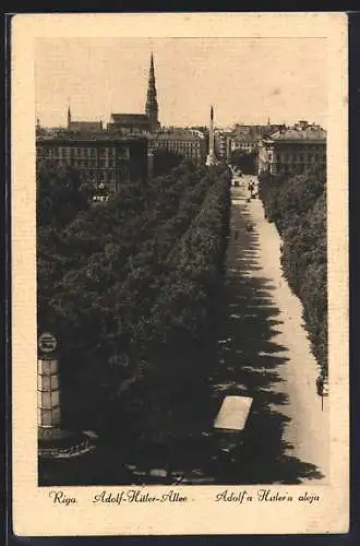 AK Riga, Allee, Adolf a  a aleja