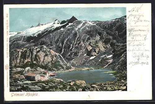 AK Grimsel-Hospiz, Lait des Alpes Bernoises