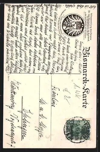 AK Bismarck als Bundesratsbevollmächtigter mit Orden