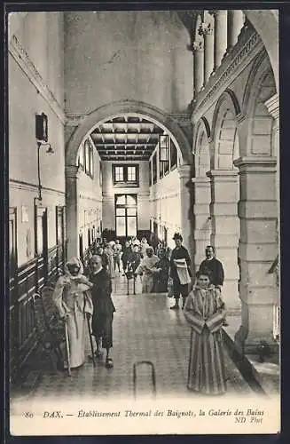 AK Dax, établissement thermal des baignots, le galerie des bains