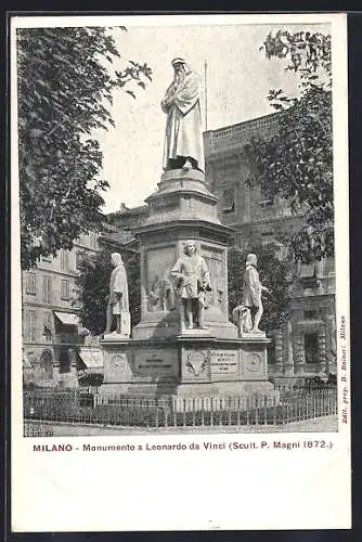 AK Milano, Monumento a Leonardo da Vinci