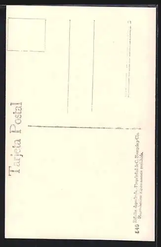 AK Buenos Aires, Calle Florida, Blick in die Strasse