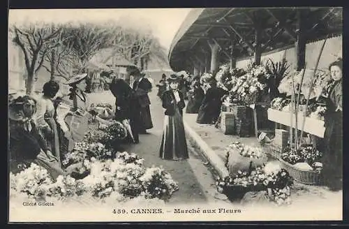 AK Cannes, Marché aux Fleurs