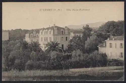 AK Le Cannet, Villa Marie-Alphonse