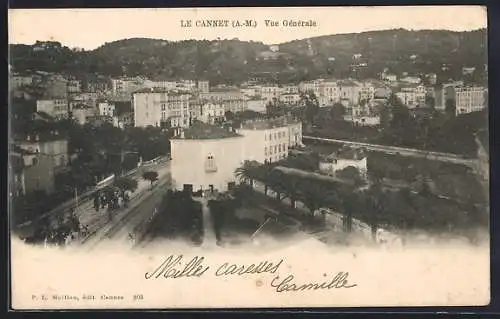 AK Le Cannet, Vue Générale
