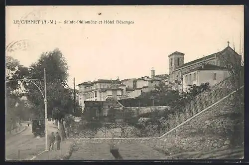 AK Le Cannet, Sainte-Philomène et Hôtel Désanges