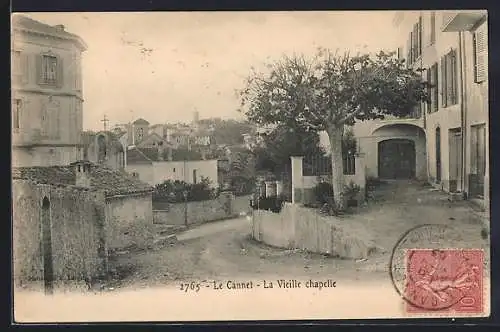 AK Le Cannet, La Vieille chapelle