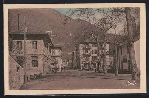 AK Saint-Sauveur-sur-Tinée, Ancienne Gare et Laiterie Coopérative de la Tinée