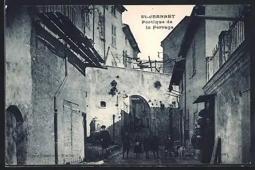 AK St-Jeannet, Portique de la Ferrage