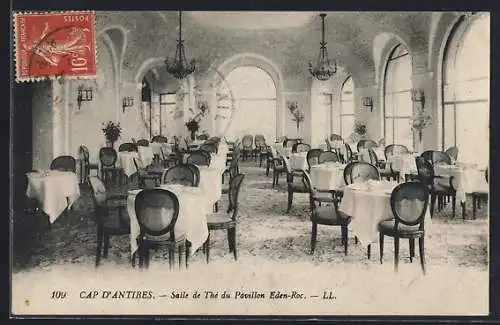 AK Cap d`Antibes, Salle de Thé du Pavillon Eden-Roc
