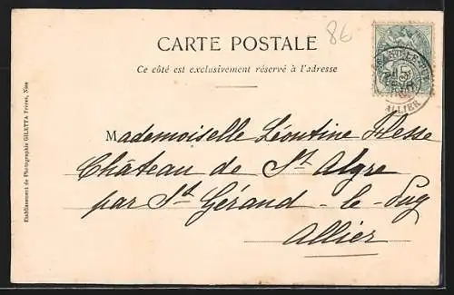 AK Nice, Le Marché animé avec foule et étals colorés