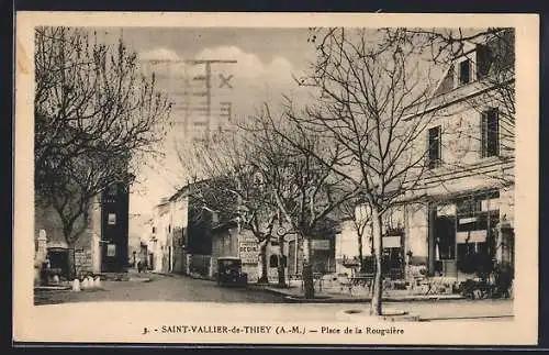 AK Saint-Vallier-de-Thiey, Place de la Rouguière