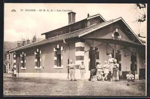 AK Grasse, 18e B.C.A., Les Cuisines