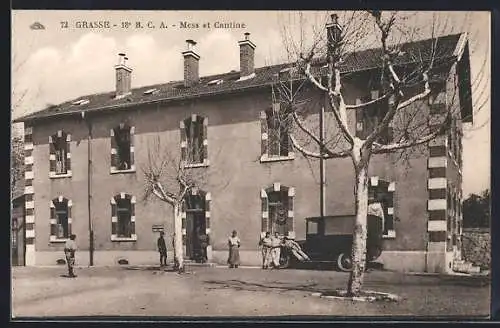 AK Grasse, 18e B.C.A., Mess et Cantine
