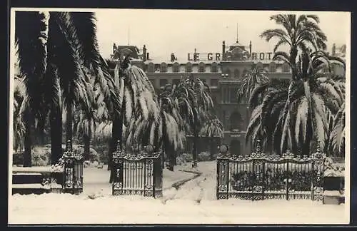 AK Cannes, Grand Hôtel sur la Neige