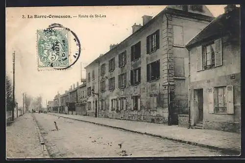AK La Barre-Ormesson, Route de St-Leu
